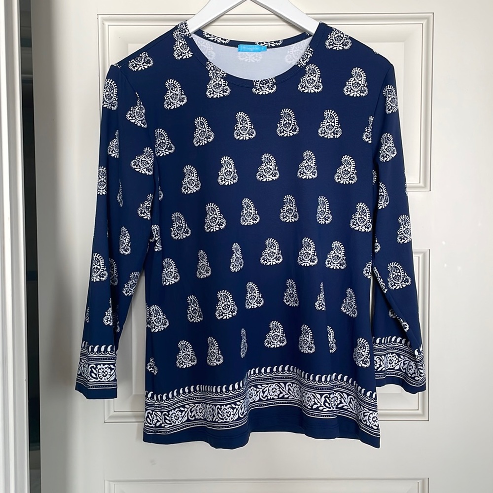 J. McLaughlin 3/4 sleeve top